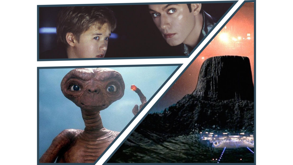 E.T. l'extra-terrestre, A.I. Intelligence Artificielle ou Rencontres du troisième type