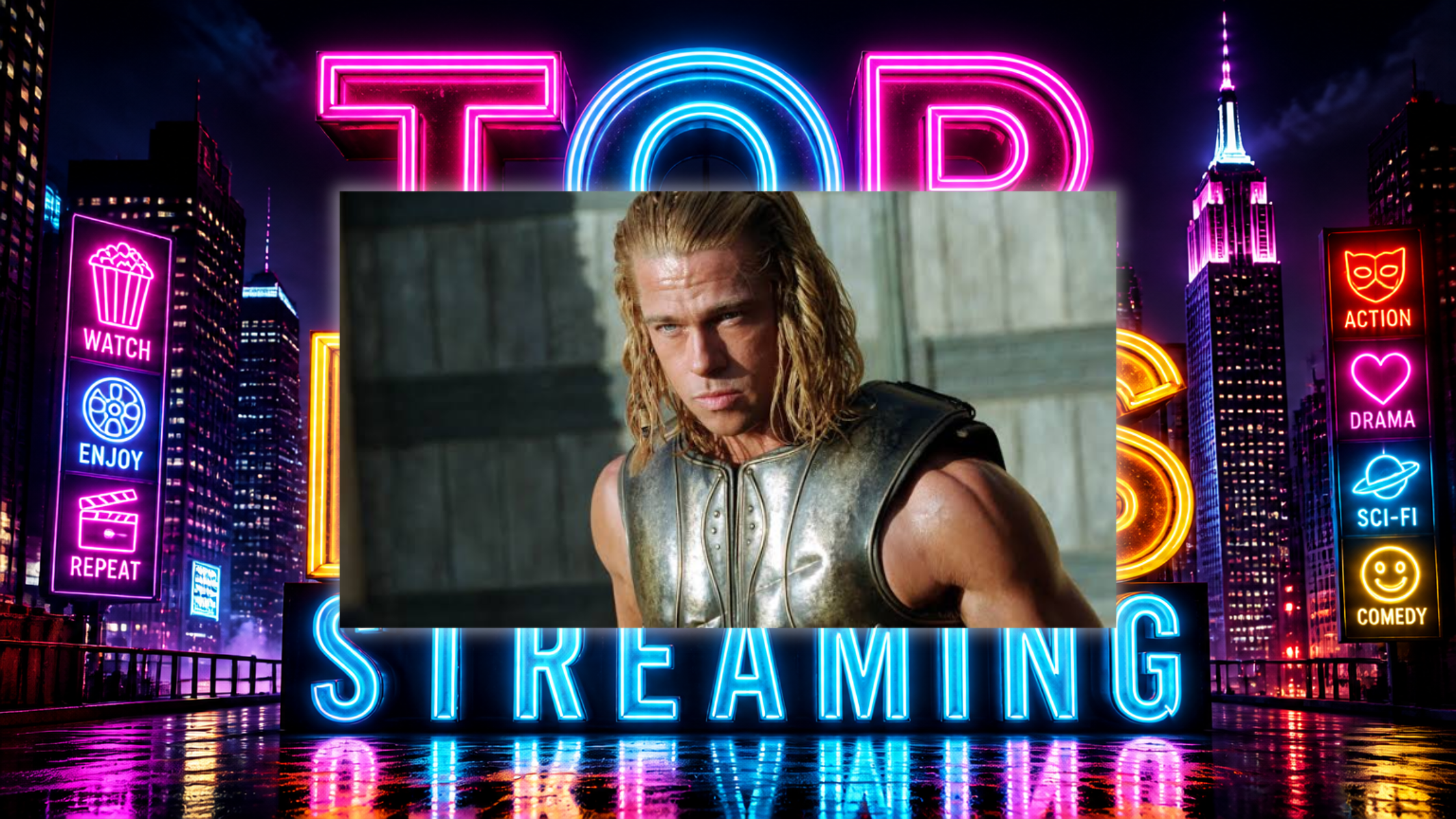 Top films streaming Juillet 2026 : Troie signe un retour fracassant