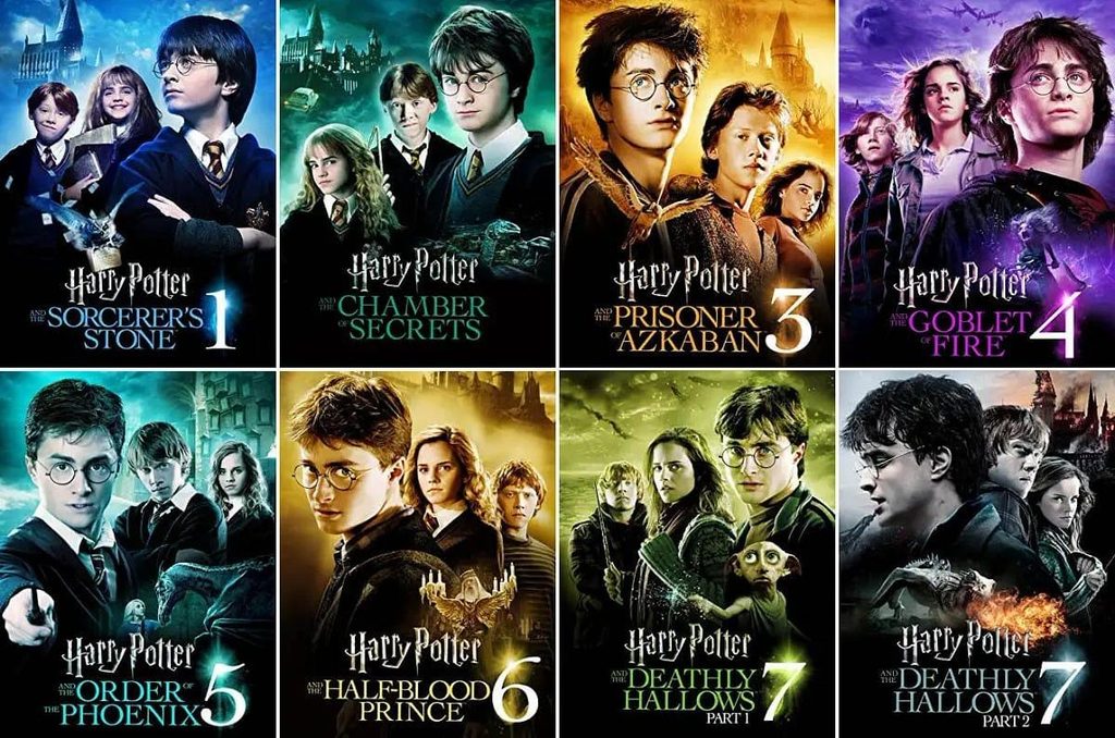 jaquettes films Harry Potter