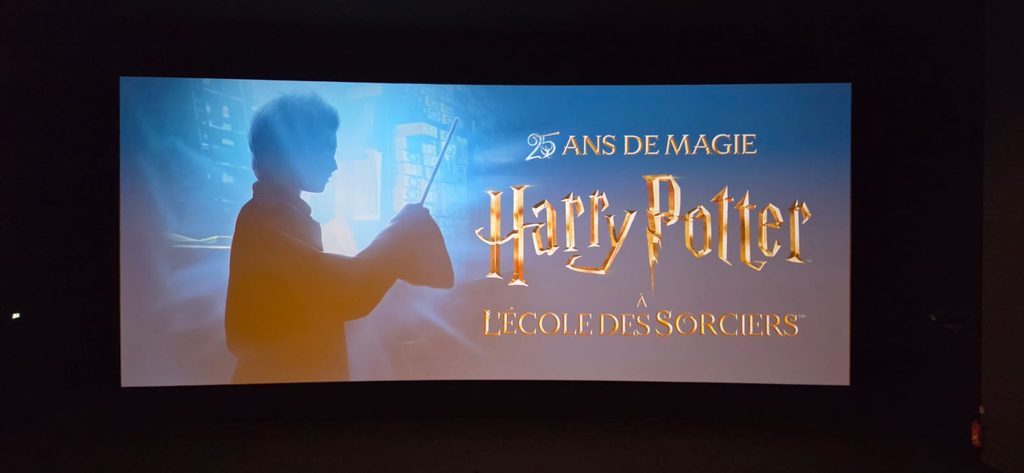 écran du cinéma
